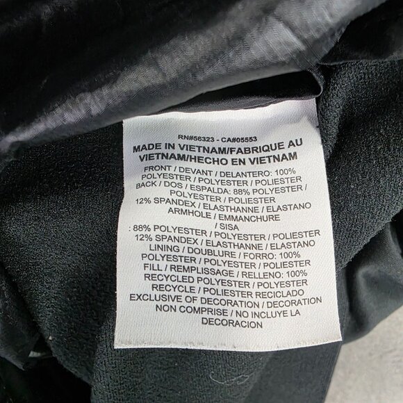 Mens Nike Golf Black Quilted Therma-Fit Vest 1/2 Zip Lightweight Polyester L - Picture 4 of 11